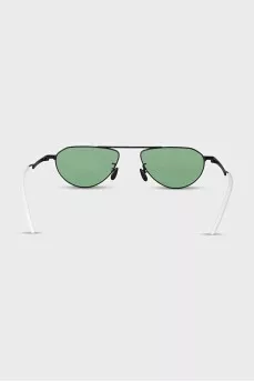 Green tinted sunglasses