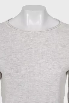 Jumper decorated with pleats