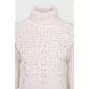 Sweater with voluminous decor