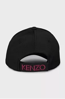 Men's cap with embroidery
