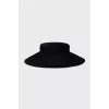 Black hat with gold chains