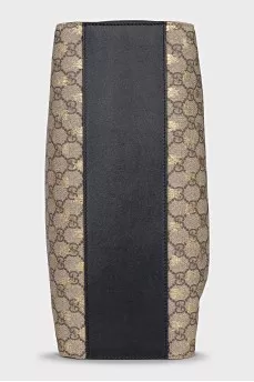 Padlock bag with signature print
