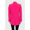 Pink button-down jacket