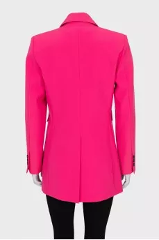 Pink button-down jacket