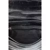 Black bag with embossed leather