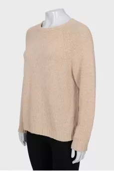 Loose beige sweater