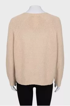 Loose beige sweater