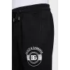 Men's logo drawstring track pants