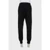 Men's logo drawstring track pants