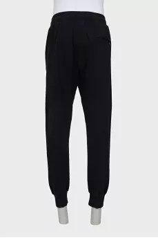 Men's logo drawstring track pants