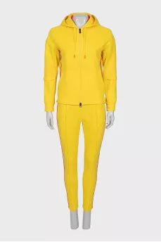 Tracksuit with bright inserts