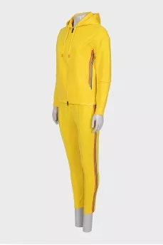 Tracksuit with bright inserts