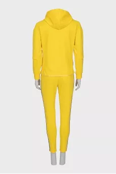Tracksuit with bright inserts