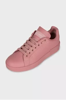 Pink Portofino sneakers