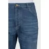 Чоловічі straight fit джинси на гудзиках