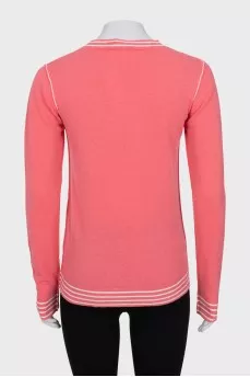 Straight pink jumper with tag
