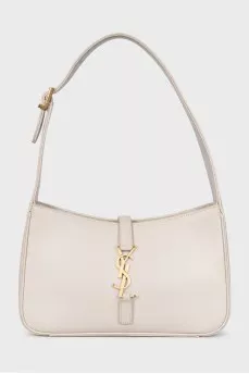 Leather white bag Le 5 Á 7