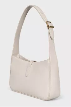 Leather white bag Le 5 Á 7