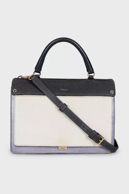 Leather crossbody bag