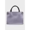 Leather crossbody bag