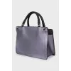 Leather crossbody bag