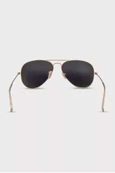 Men's sunglasses with green lenses