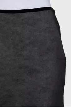 Silk skirt with tag