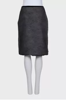 Silk skirt with tag