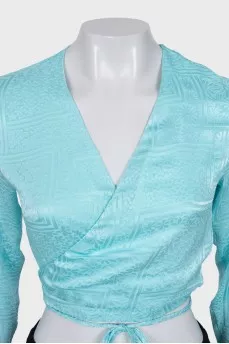 Wrap top with ties