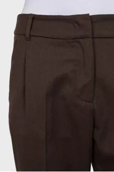 Classic brown trousers
