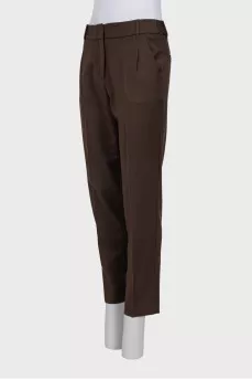 Classic brown trousers