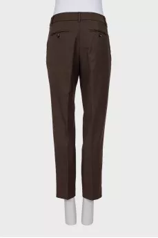 Classic brown trousers