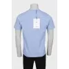 Men's blue t-shirt with tag