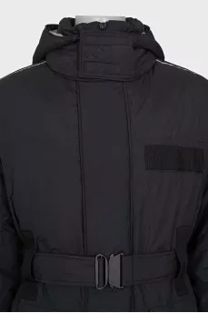 Men's long down jacket