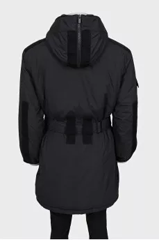 Men's long down jacket