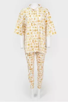 Costume Zylated Pants and Free Shirt