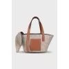 Elephant-shaped textile bag