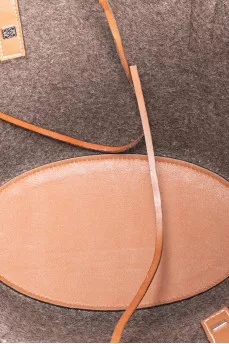 Elephant-shaped textile bag
