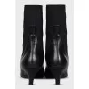 Ботильоны из кожи на каблуке kitten heel