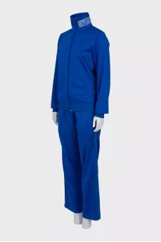 Tracksuit with a branded inscription