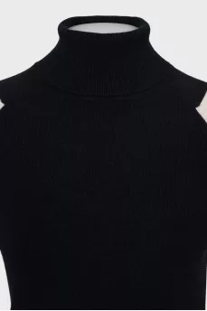 Wide striped cashmere sweater