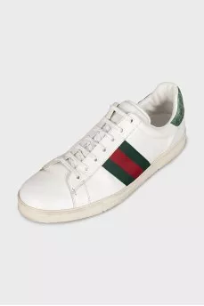 Men's white Ace sneakers