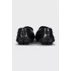 Men's embossed leather loafers