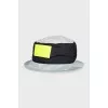 Men's tricolor panama hat