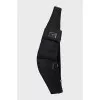 Men's textile shoulder bag