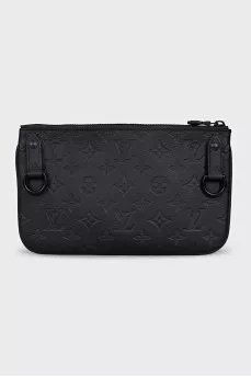 Men's Trio Messenger Leather Bag