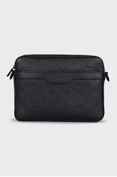 Men's Trio Messenger Leather Bag