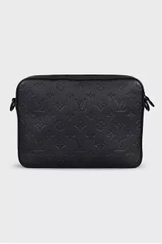 Men's Trio Messenger Leather Bag