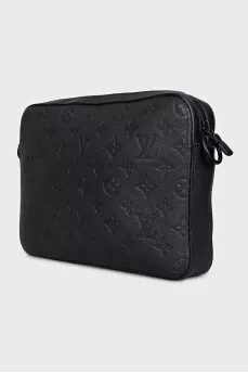 Men's Trio Messenger Leather Bag