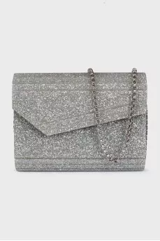Silver crossbody with chain